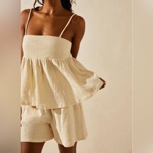 Free people pastella top in tea